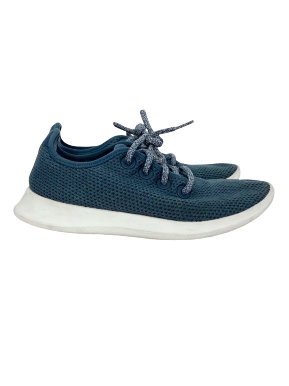 Allbirds Sneakers Womens Size 9 Tree Runners Shoes Blue Lightweight Eco Mesh